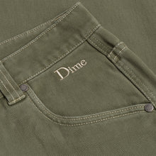 Load image into Gallery viewer, Dime - Classic Relaxed Denim Pants in Green Washed
