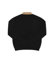 Load image into Gallery viewer, Former - Expansion Knit Polo in Black/Bronze