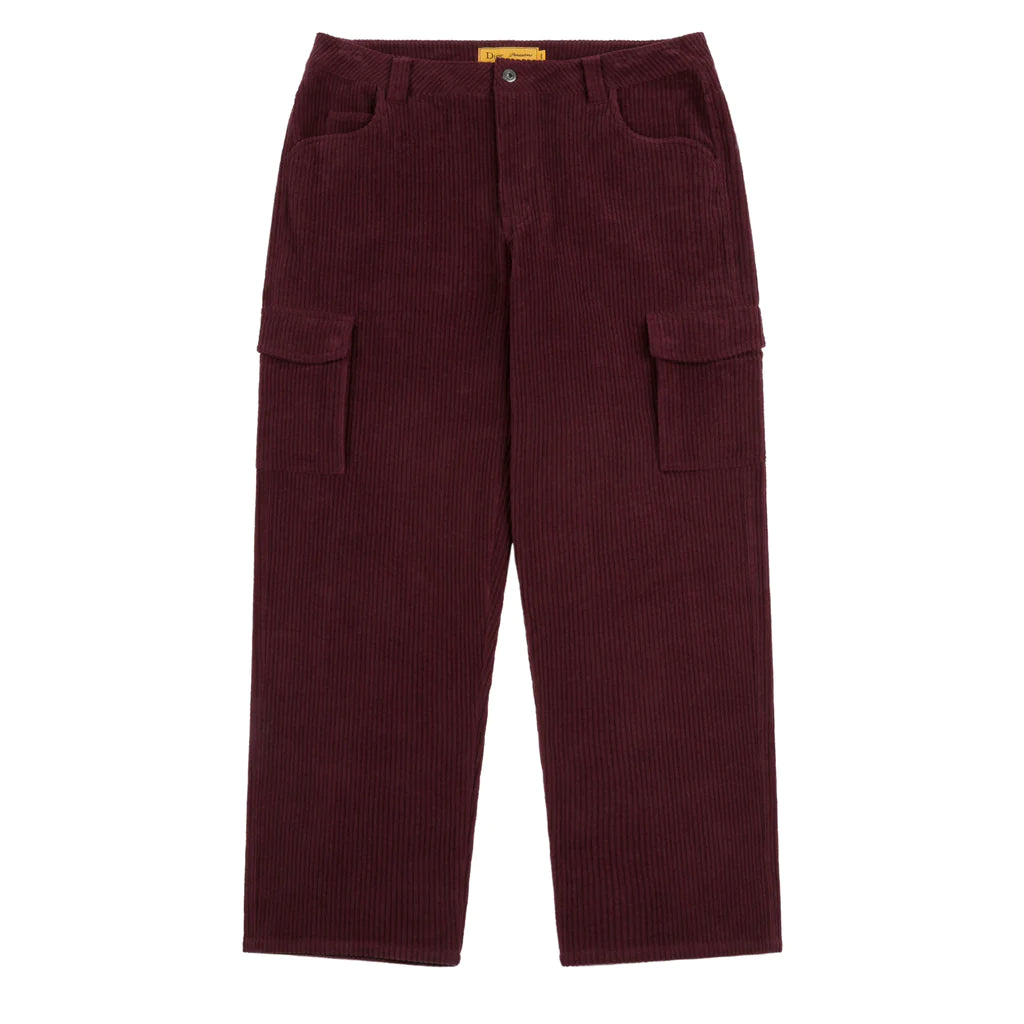 Dime - Relaxed Cargo Cord Pants in Burgundy – Primary Skateboards