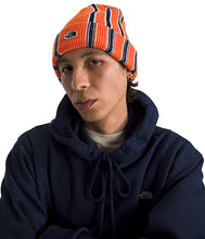Load image into Gallery viewer, The North Face - Urban Explore Beanie in Solar Flare/White Dune/Summit Navy