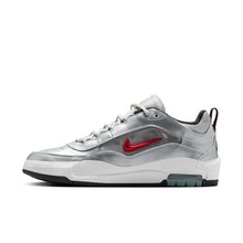 Load image into Gallery viewer, Nike SB - Air Max Ishod Premium in Metallic Silver/Varsity Red