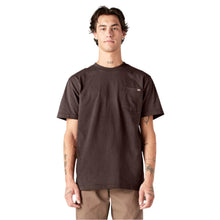 Load image into Gallery viewer, Dickies - Heavyweight Short Sleeve Pocket T-Shirt in Chocolate Brown