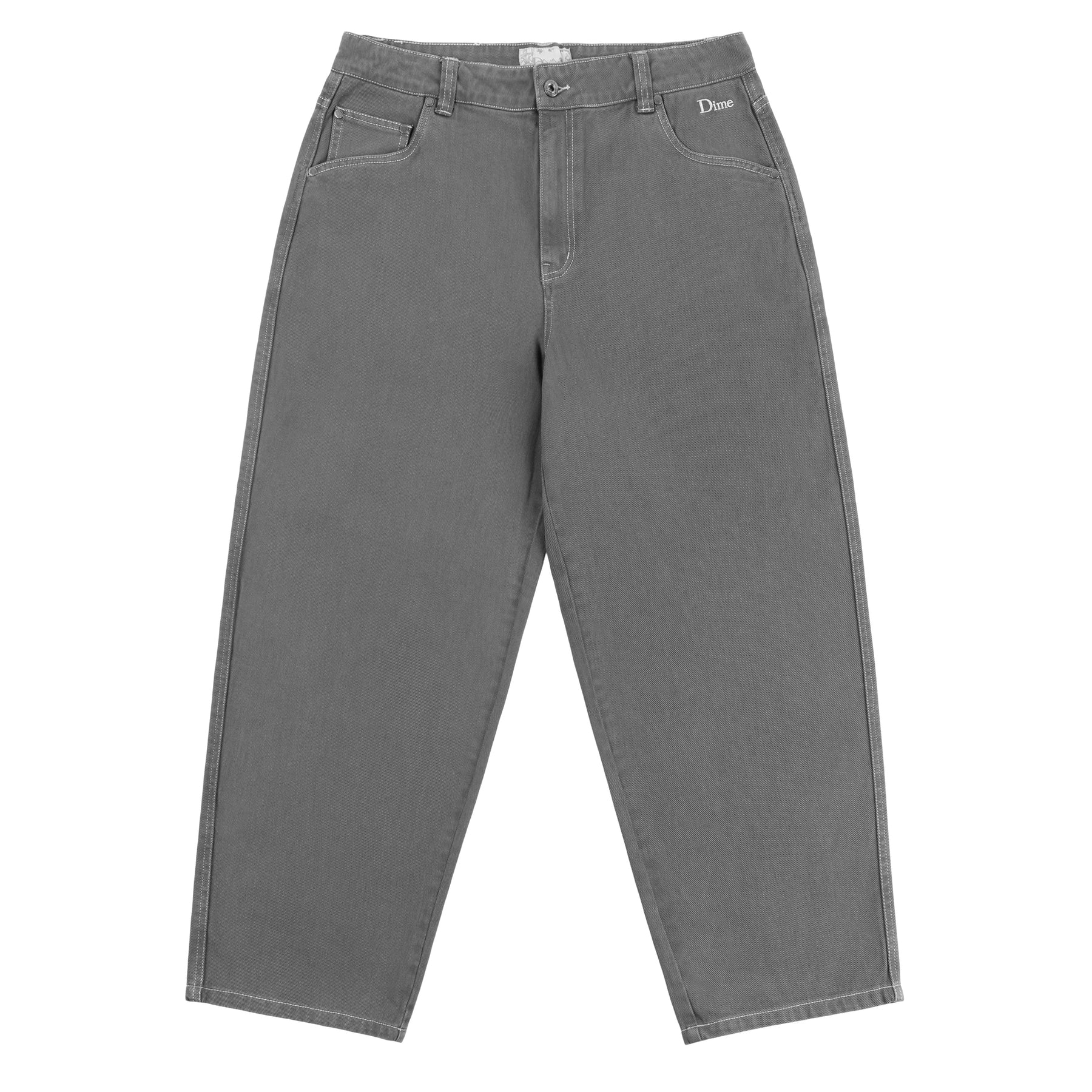 【Dime】CLASSIC BAGGY DENIM PANTS Dime - Classic Baggy Denim Pants in Dark Gray – Primary Skateboards