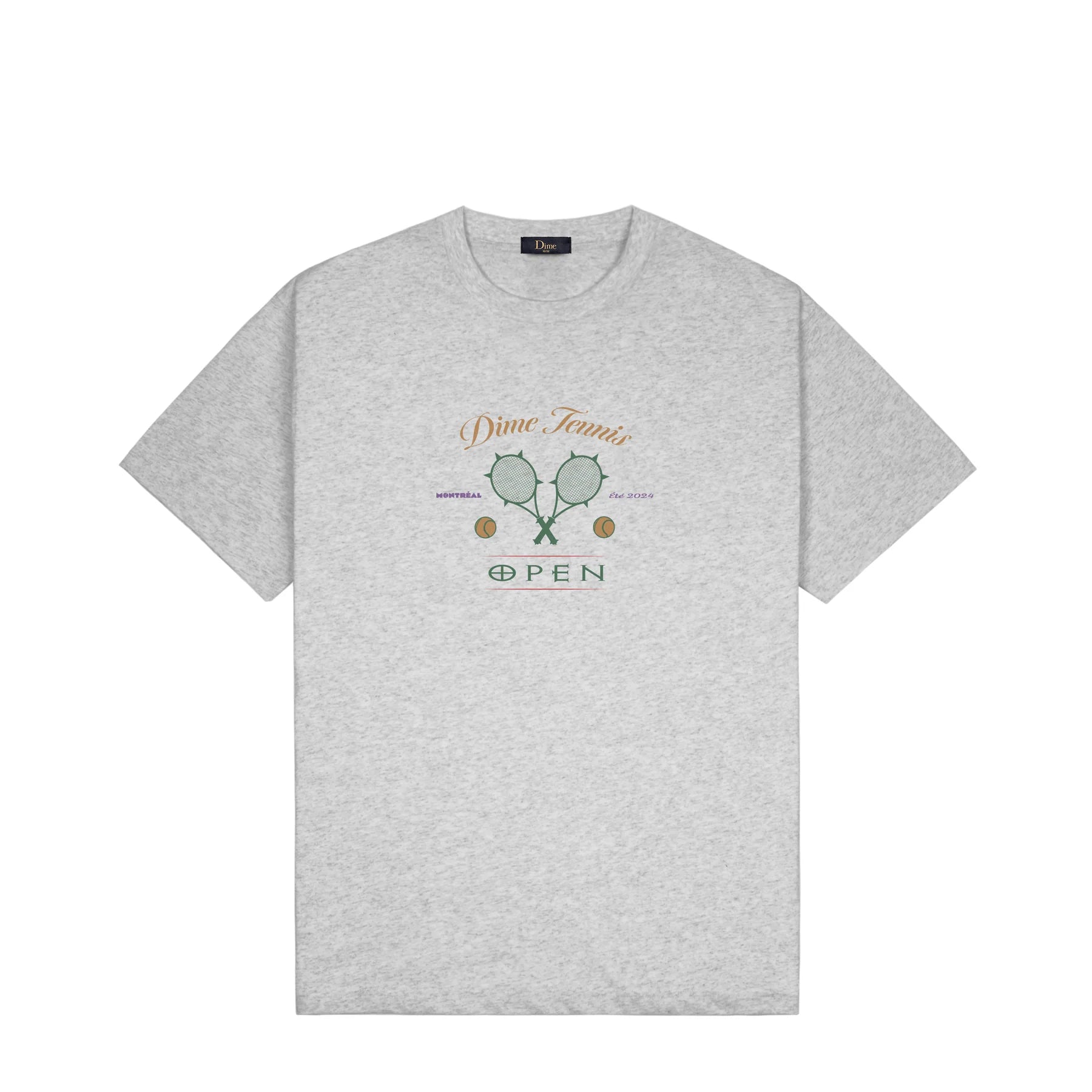 Dime - Court T-Shirt in Heather Gray – Primary Skateboards