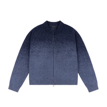 Load image into Gallery viewer, Dime - Mohair Double Zip Knit in Midnight Blue