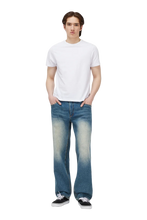 Load image into Gallery viewer, Dime - Relaxed Denim Pants in Sandblasted Indigo