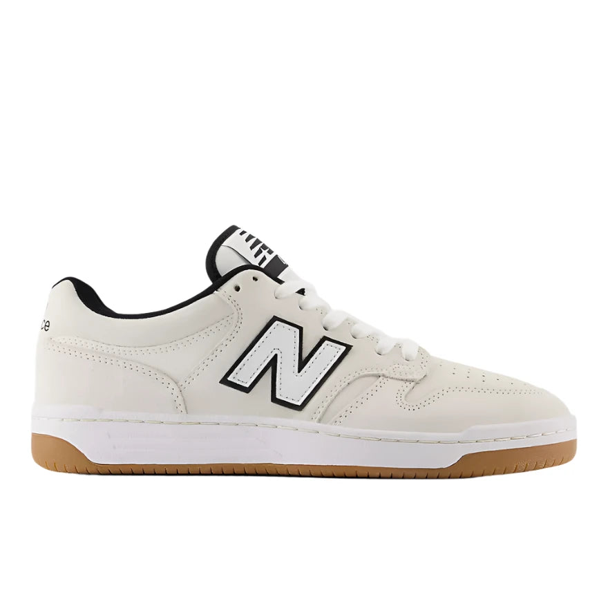 New Balance Numeric 480 in White Black