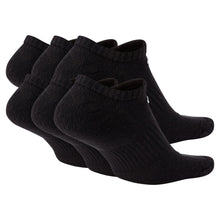 Load image into Gallery viewer, Nike - Everyday Plus Cushioned Training No-Show Socks in Black/White (6 Pairs)