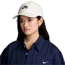 Load image into Gallery viewer, Nike SB - Club Unstructured Skate Cap in Sail/Black