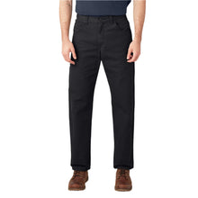 Load image into Gallery viewer, Dickies - Relaxed Fit Heavyweight Duck Carpenter Pants in Rinsed Black