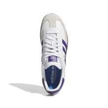Load image into Gallery viewer, Adidas - Samba ADV in Cloud White/Core Purple/Gold Metallic