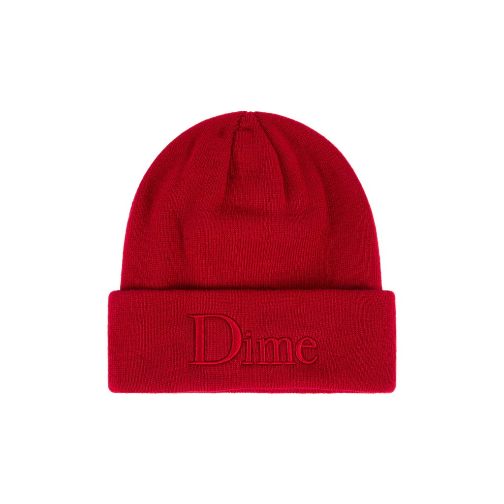 Dime - Classic 3D Logo Beanie in Cherry – Primary Skateboards