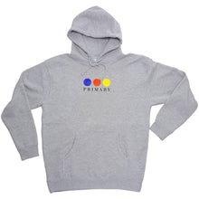 Load image into Gallery viewer, Primary Skateboards - OG Logo Hoodie in Heather Grey