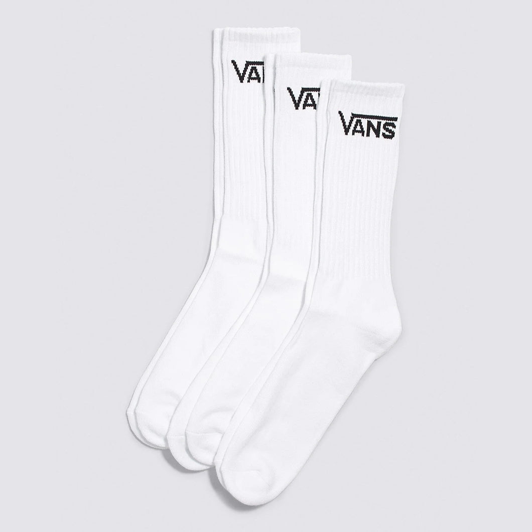 Vans - Classic Half Crew Socks in White