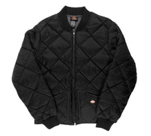 Load image into Gallery viewer, Dickies - Nylon Diamond Quilted Jacket in Black
