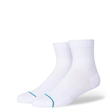 Load image into Gallery viewer, Stance - Icon Quarter Socks 3-Pack in White
