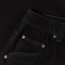 Load image into Gallery viewer, Dime - Classic Baggy Denim Pants in Black
