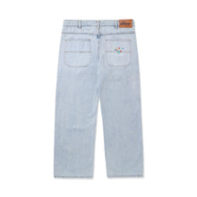 Load image into Gallery viewer, Butter Goods - Bouquet Denim Pants in Light Blue

