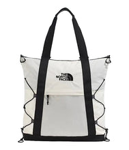 Load image into Gallery viewer, The North Face - Borealis Tote in White Dune/TNF Black
