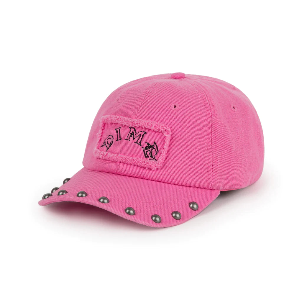 Dime - Studded Low Pro Cap in Pink
