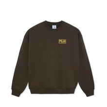 Load image into Gallery viewer, Polar - Dave Crewneck Earthquake in Brown
