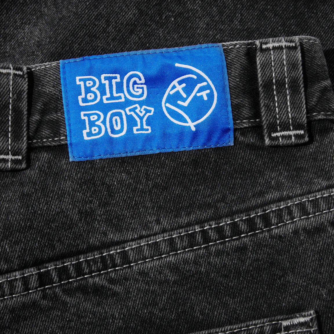 Polar - Big Boy Jeans in Silver Black – Primary Skateboards