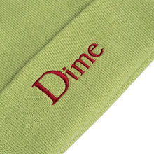 Load image into Gallery viewer, Dime - Classic Wool Fold Beanie in Lime
