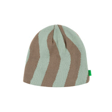 Load image into Gallery viewer, Dime - Spiral Skull Cap Beanie in Seafoam
