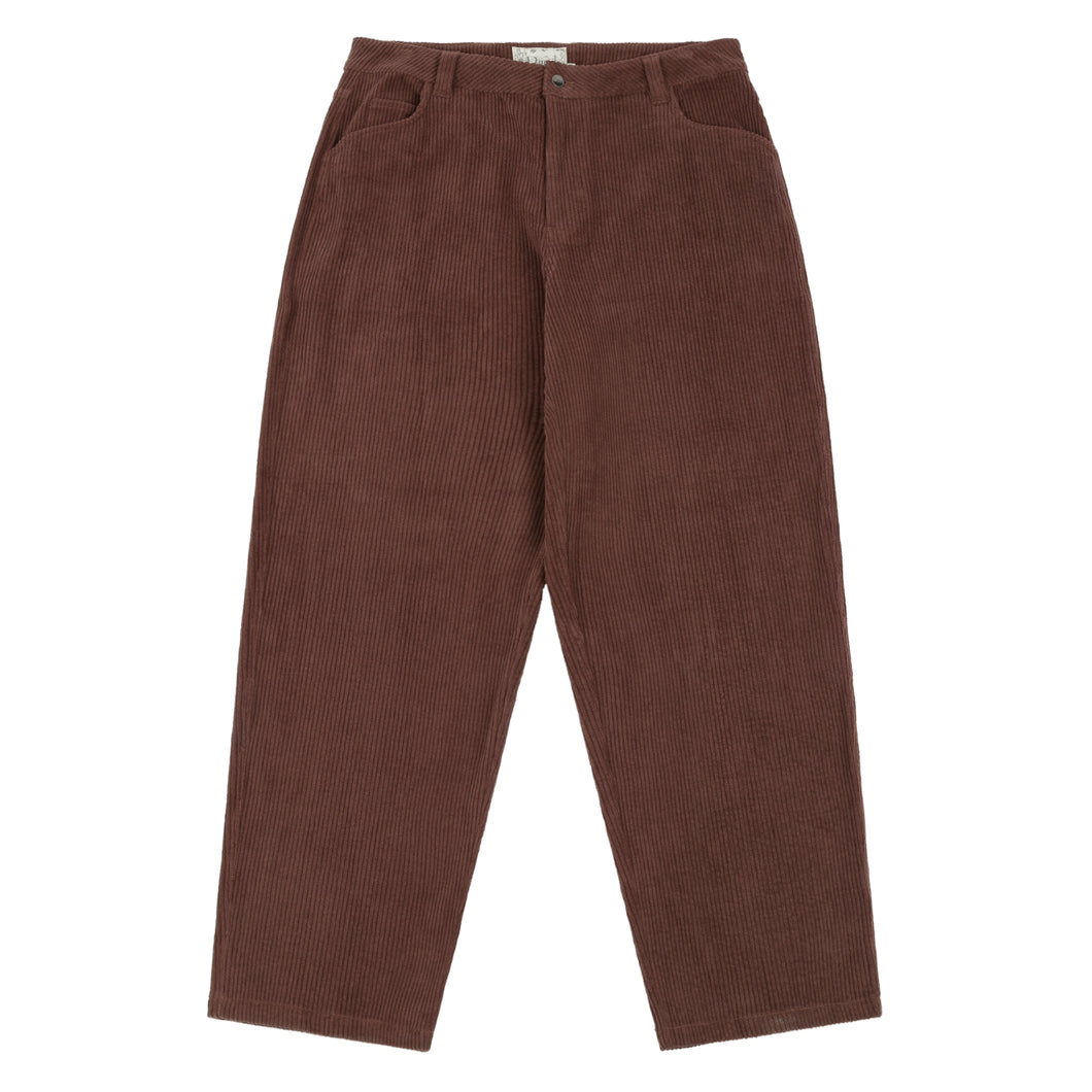 Dime - Baggy Corduroy Pants in Brown