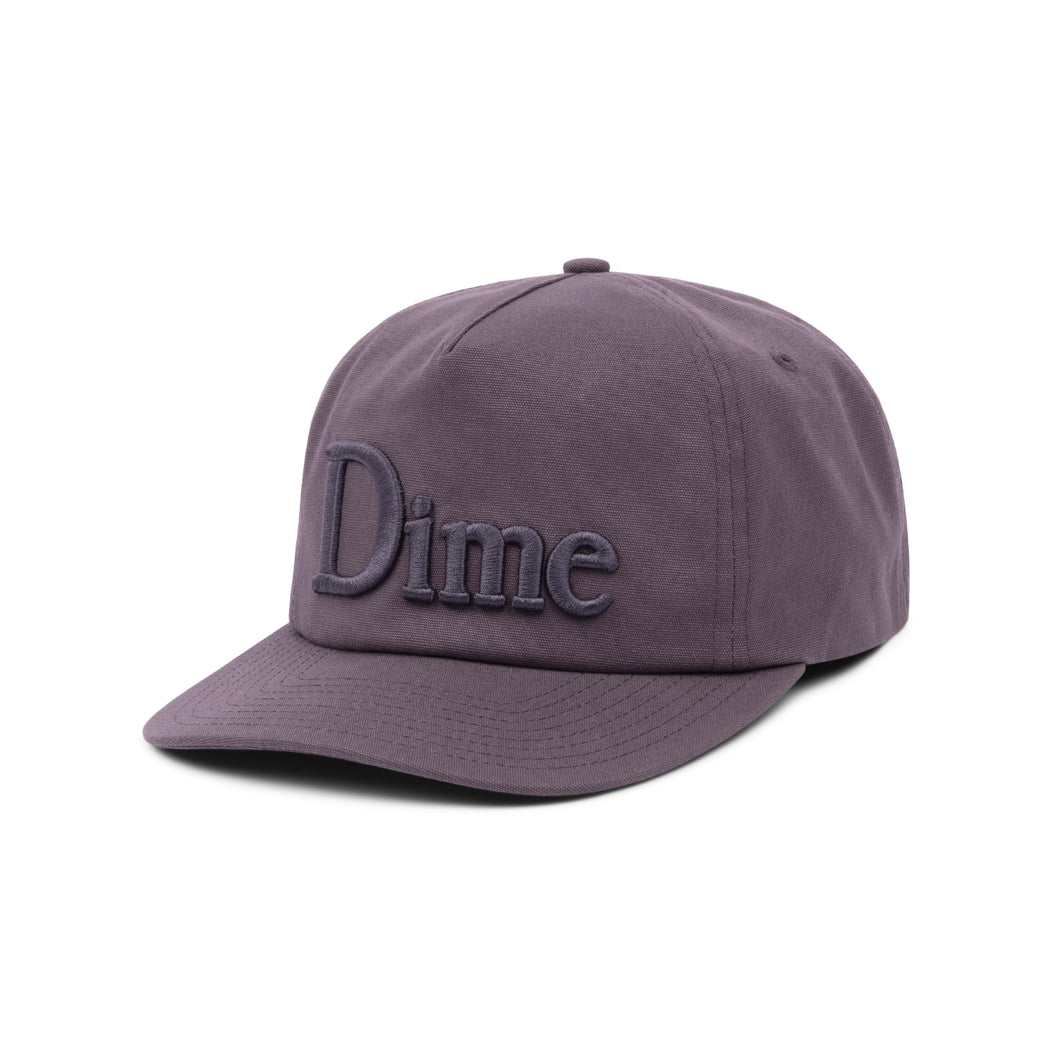 Dime - Classic 3D Worker Cap in Dark Eggplant