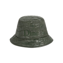 Load image into Gallery viewer, Dime - Quilted Outline Bucket Hat in Army
