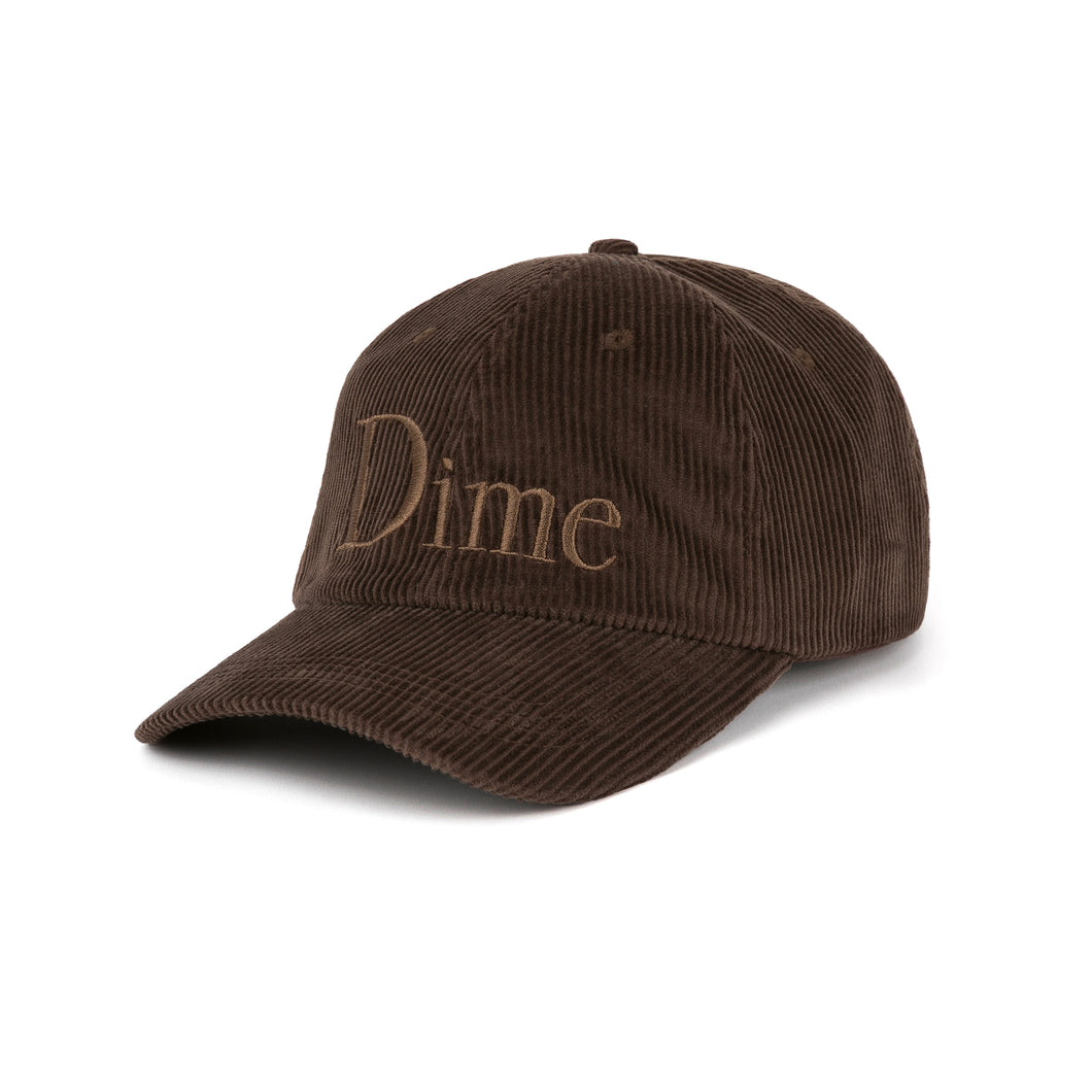 Dime - Classic Cord Low Pro Cap in Brown