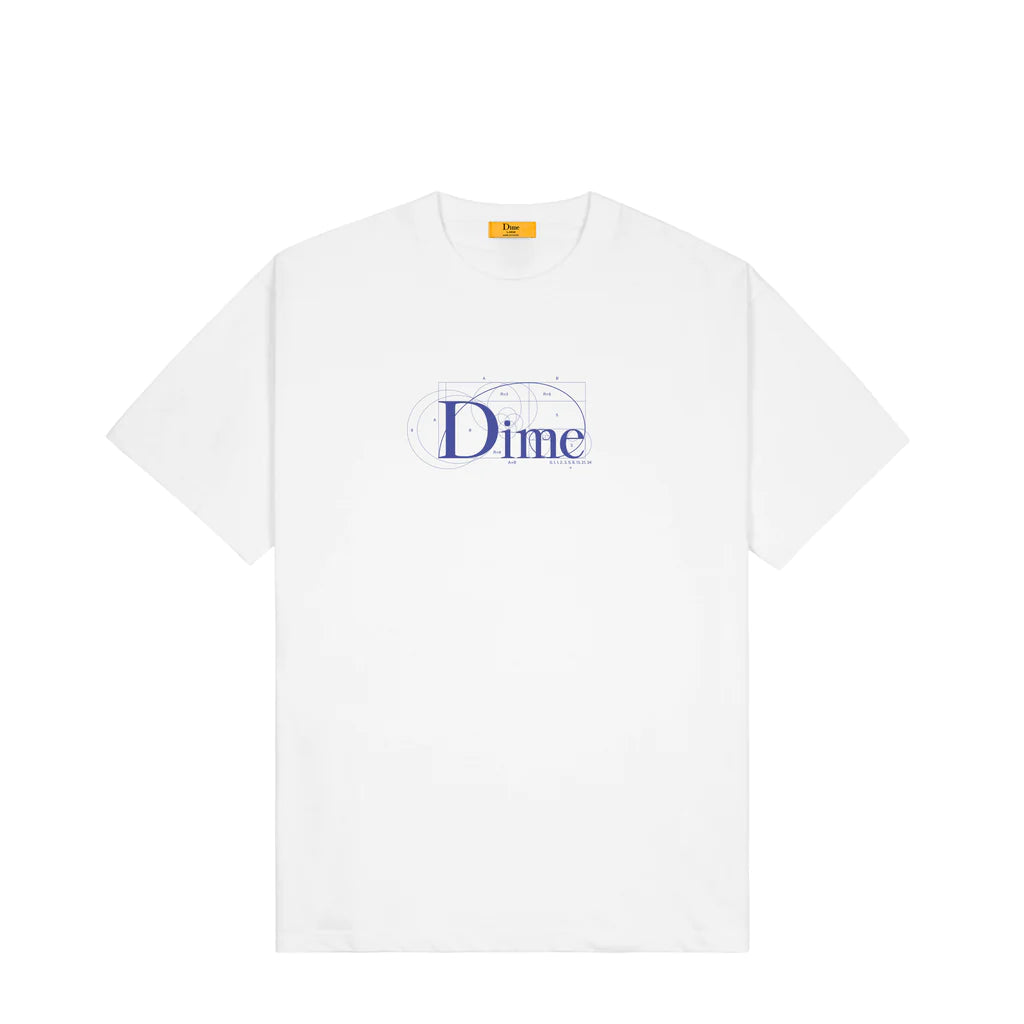 Dime - Classic Ratio T-Shirt in White