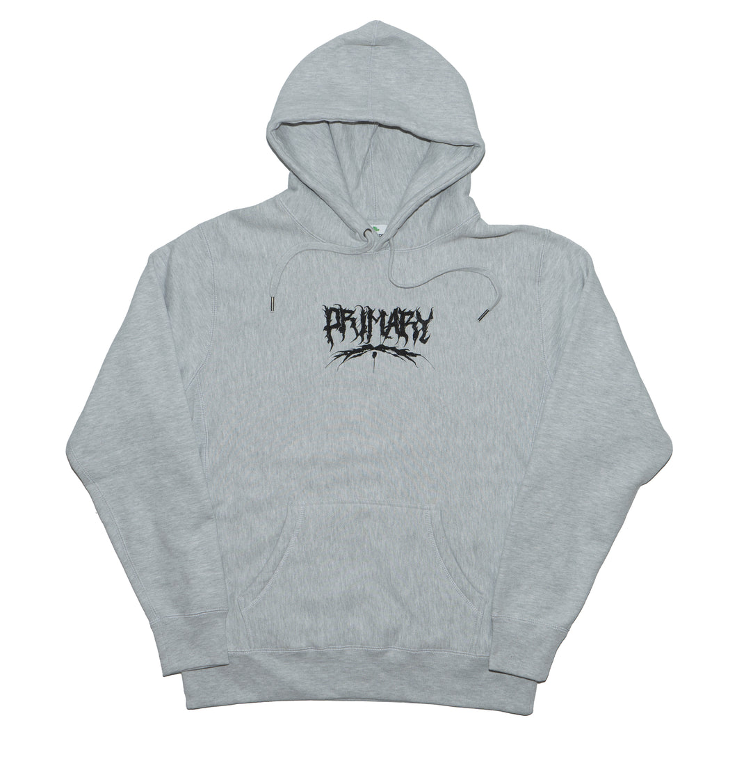Primary Skateboards - Gutter Champion Hoodie in Oxford Grey
