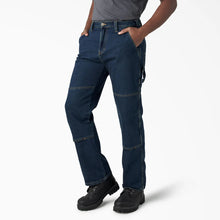 Load image into Gallery viewer, Dickies - Double Knee Relaxed Fit Jeans in Denim Dark Wash
