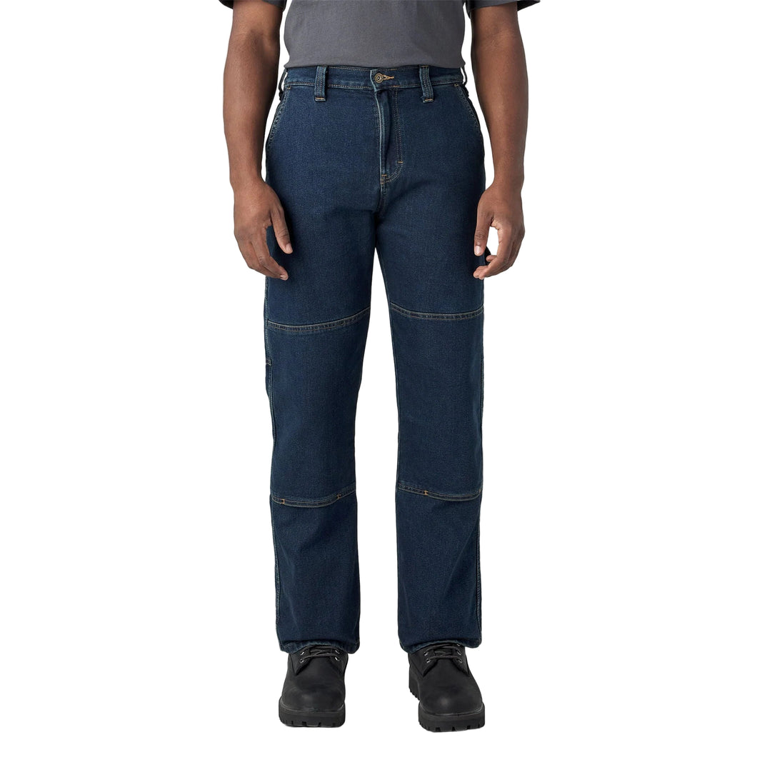 Dickies - Double Knee Relaxed Fit Jeans in Denim Dark Wash