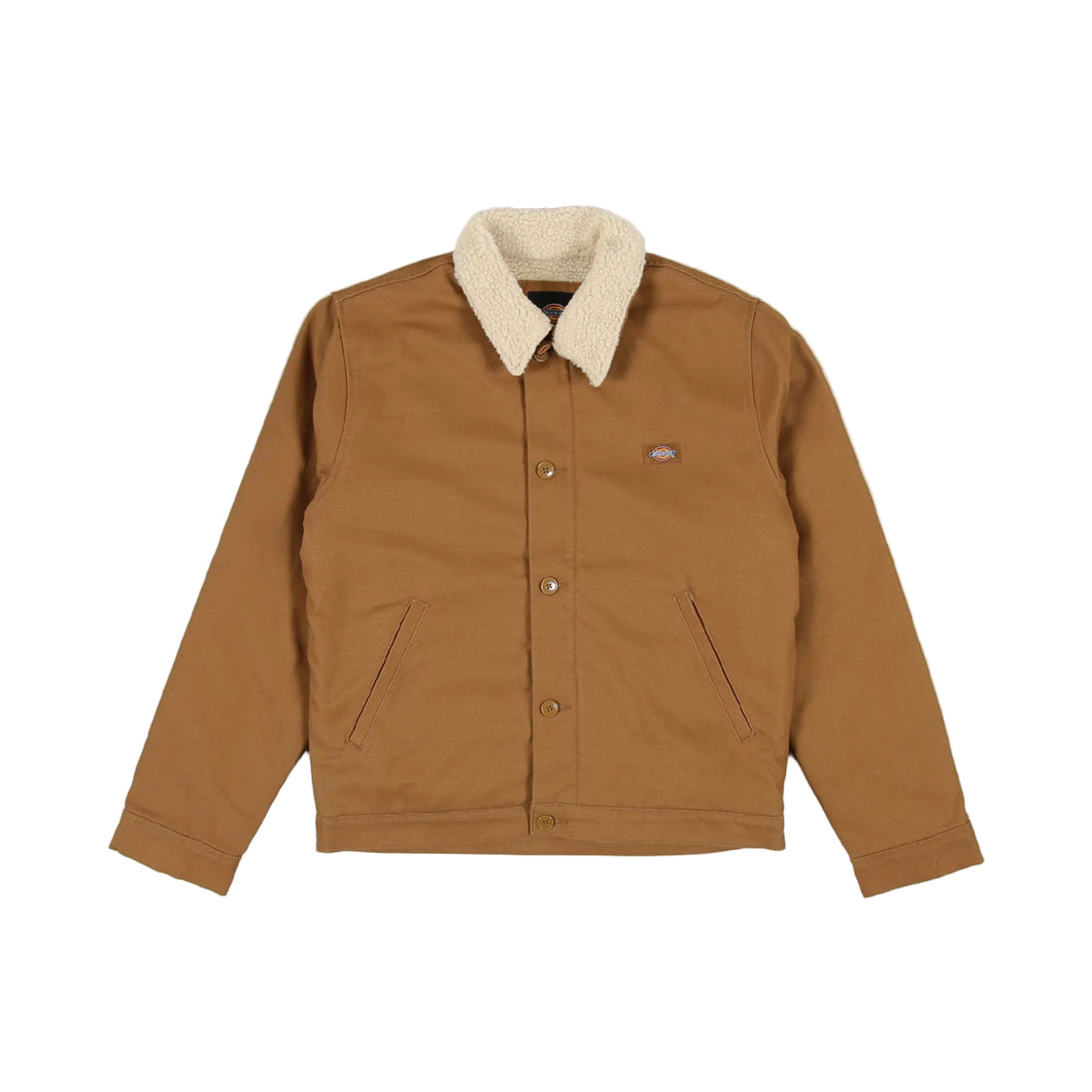 Dickies - Duck Canvas Deck Jacket in Stonewashed Brown