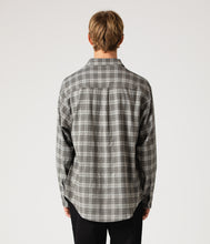 Load image into Gallery viewer, Former - Vivian Long Sleeve Check Shirt in Deep Olive
