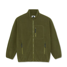 Load image into Gallery viewer, Polar - Basic Fleece Jacket in Army Green
