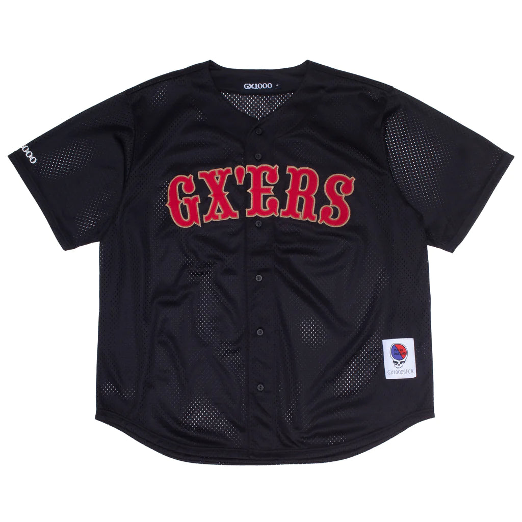 GX1000 - Baseball Jersey in Black