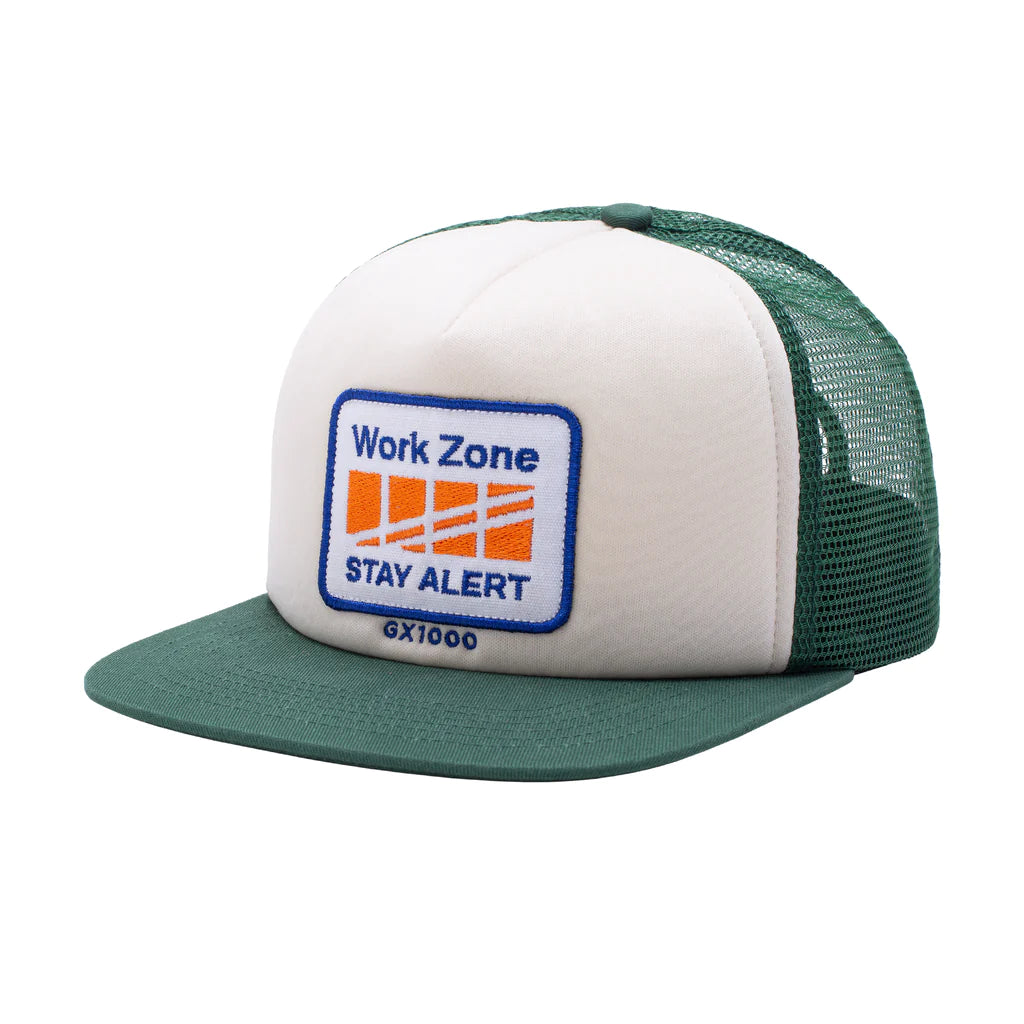 GX1000 - Work Zone 5 Panel Polo in Green