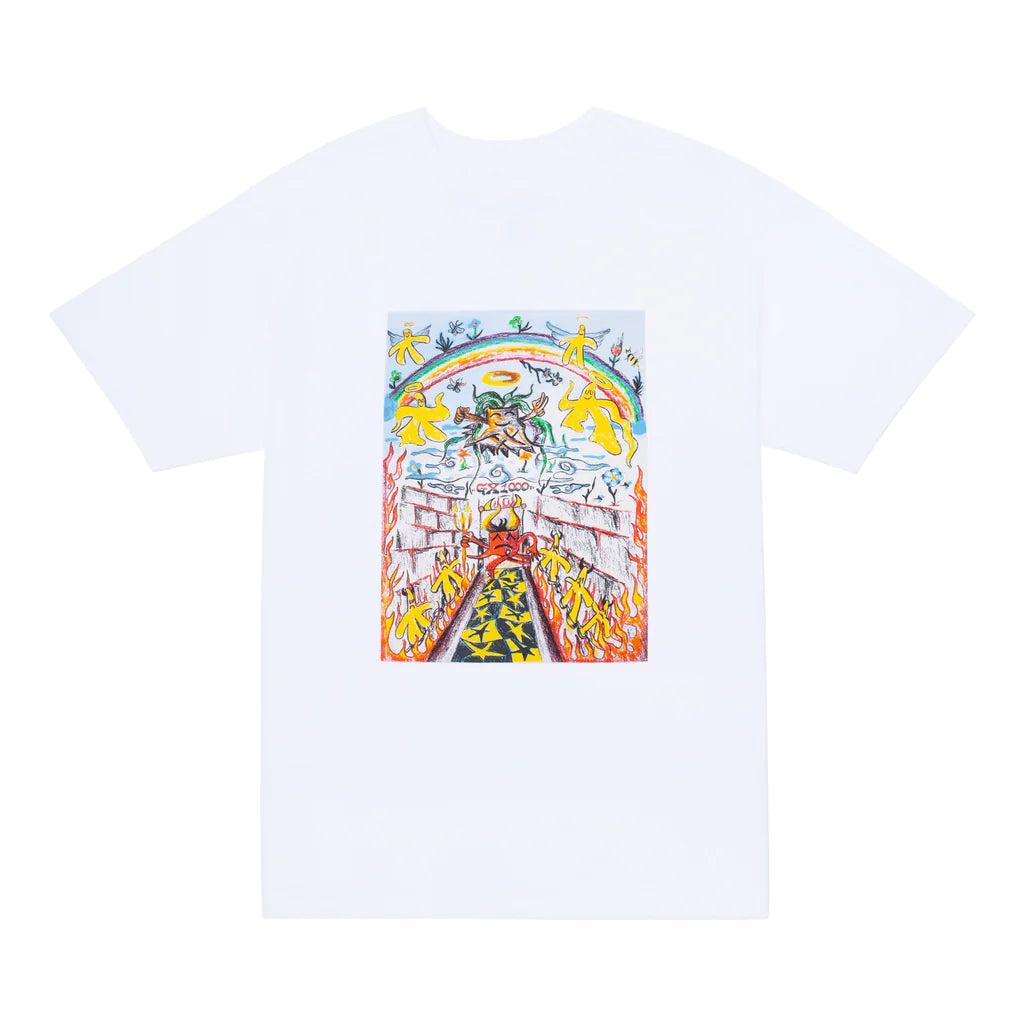 GX1000 - Heaven Or Hell Tee in White