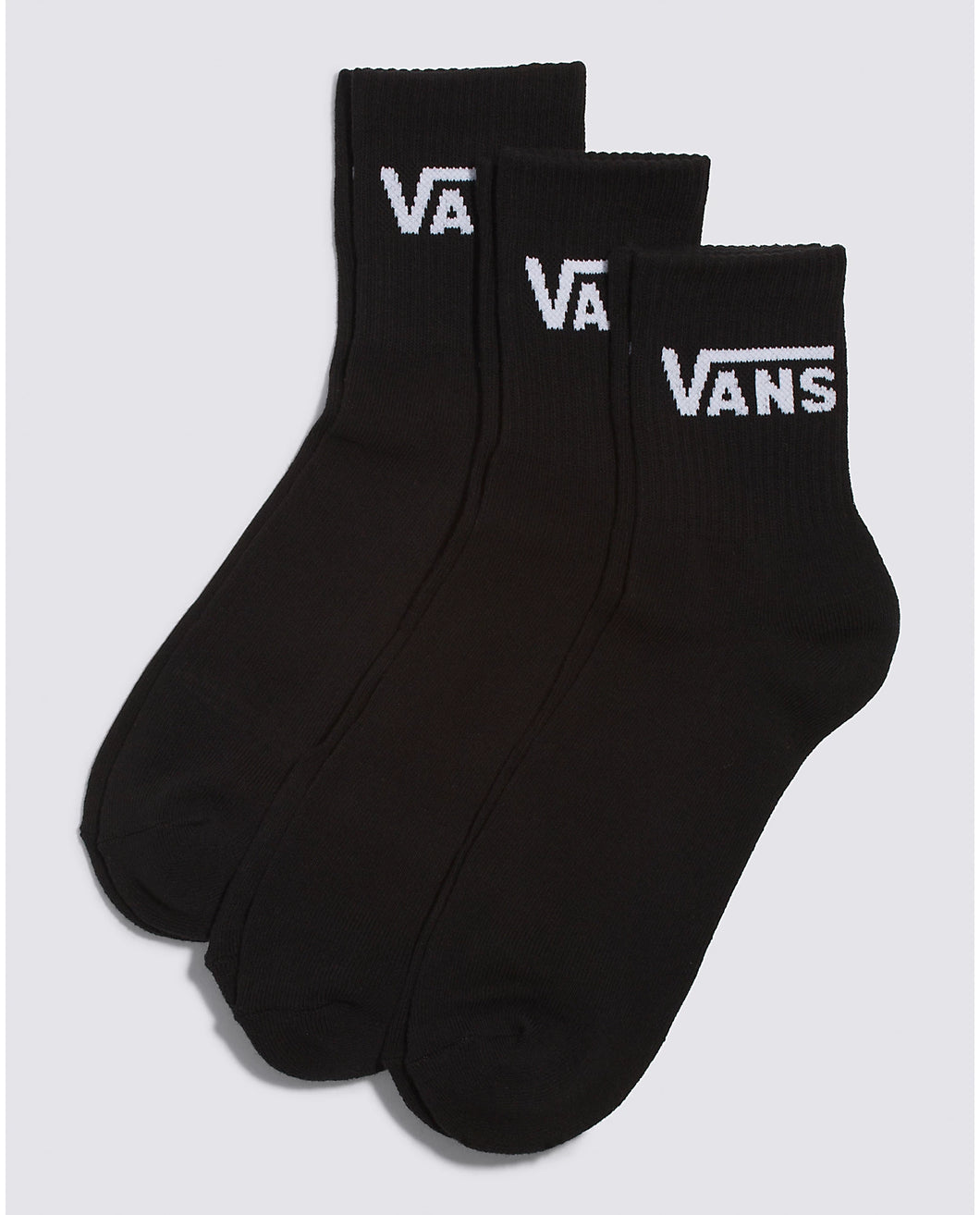 Vans - Classic Half Crew Socks in Black