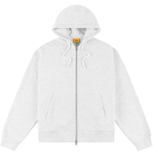 Load image into Gallery viewer, Dime - Cursive Small Logo Zip Hoodie in Ash
