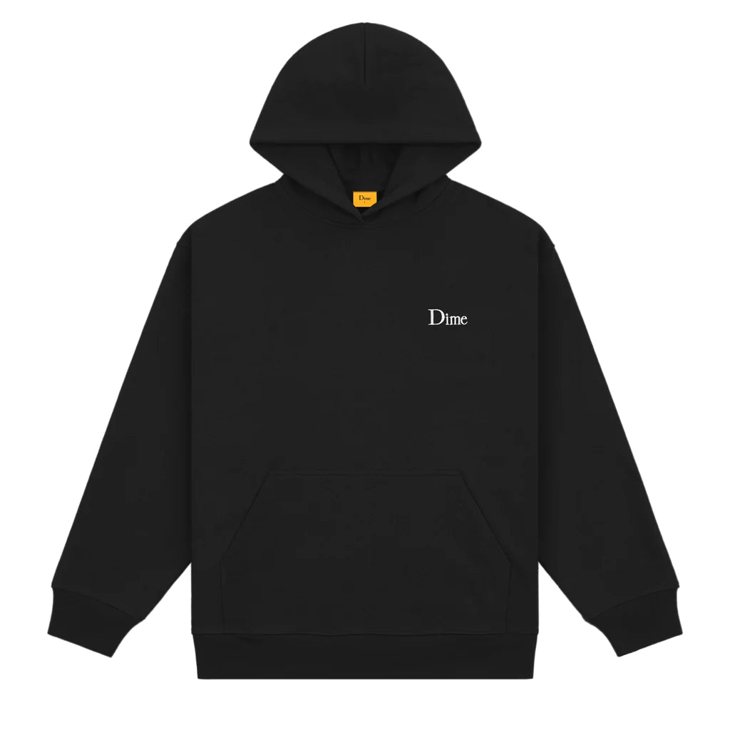 Dime - Classic Small Logo Hoodie In Black