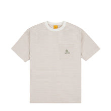 Load image into Gallery viewer, Dime - Striped Pocket T-Shirt in Fog
