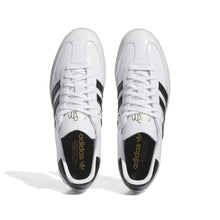 Load image into Gallery viewer, Adidas - Dill X Samba Patent Leather in Cloud White/Core Black/Gold Metallic
