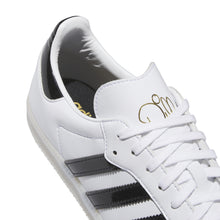 Load image into Gallery viewer, Adidas - Dill X Samba Patent Leather in Cloud White/Core Black/Gold Metallic
