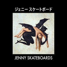 Load image into Gallery viewer, Jenny Skateboards - Bat Boy T-Shirt in Black
