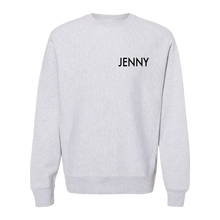 Load image into Gallery viewer, Jenny Skateboards - Snek Crewneck in Heather Grey
